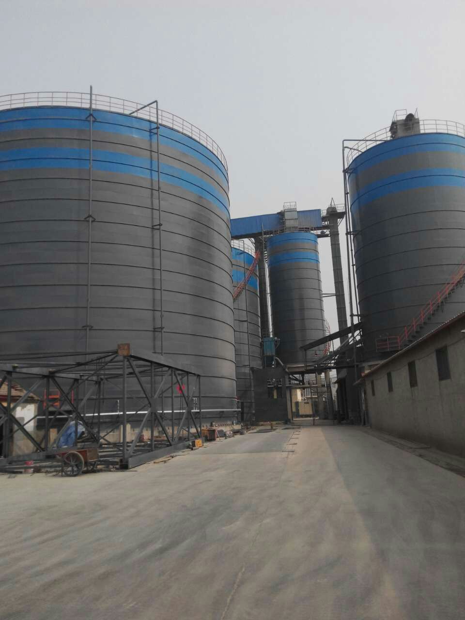 青松路街道粉煤灰储存库基础怎么建造