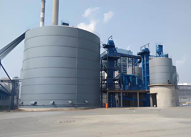 青松路街道1万吨钢板仓